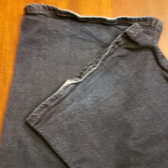 INDIGO Blue Maternity Jeans Boot Cut Petite Med VGUC - Picture 4 of 8